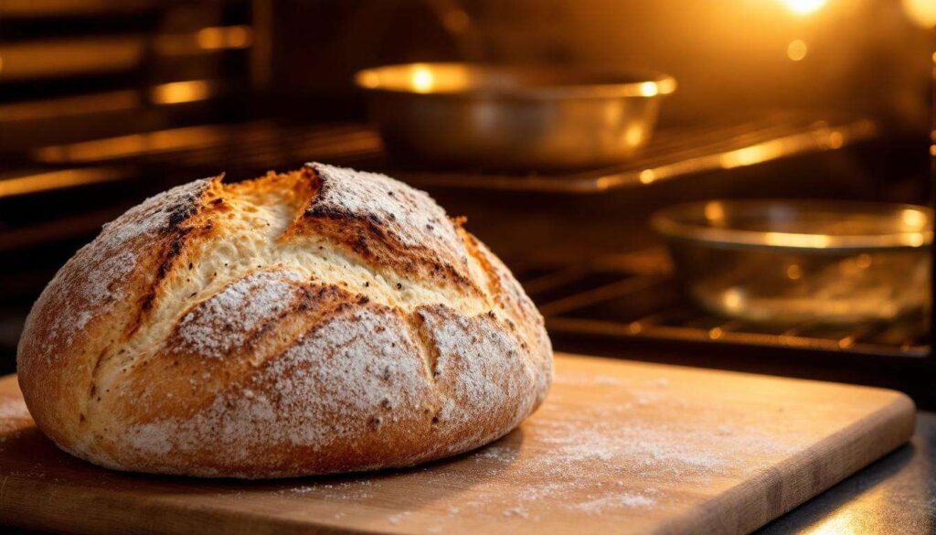 Brot backen wie ein Profi: Das Geheimnis für eine knusprige Kruste liegt in einer Schale Wasser im Ofen