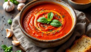 Die perfekte Tomatensuppe: Das Geheimnis der Italiener liegt im Rösten der San Marzano-Tomaten bei exakt 160°C für 45 Minuten, um den Umami-Geschmack zu maximieren