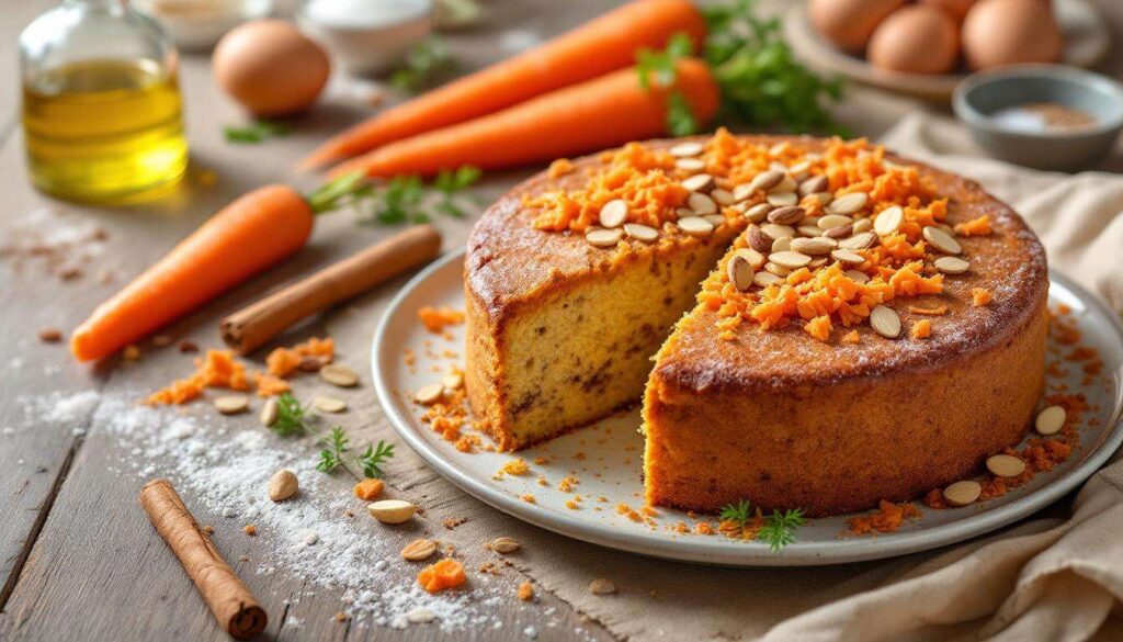 Einfacher Möhrenkuchen ohne Mehl: Saftig, glutenfrei und in 30 Minuten fertig