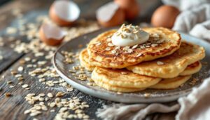 Protein-Pfannkuchen ohne Proteinpulver: 3 Zutaten, die du schon zu Hause hast