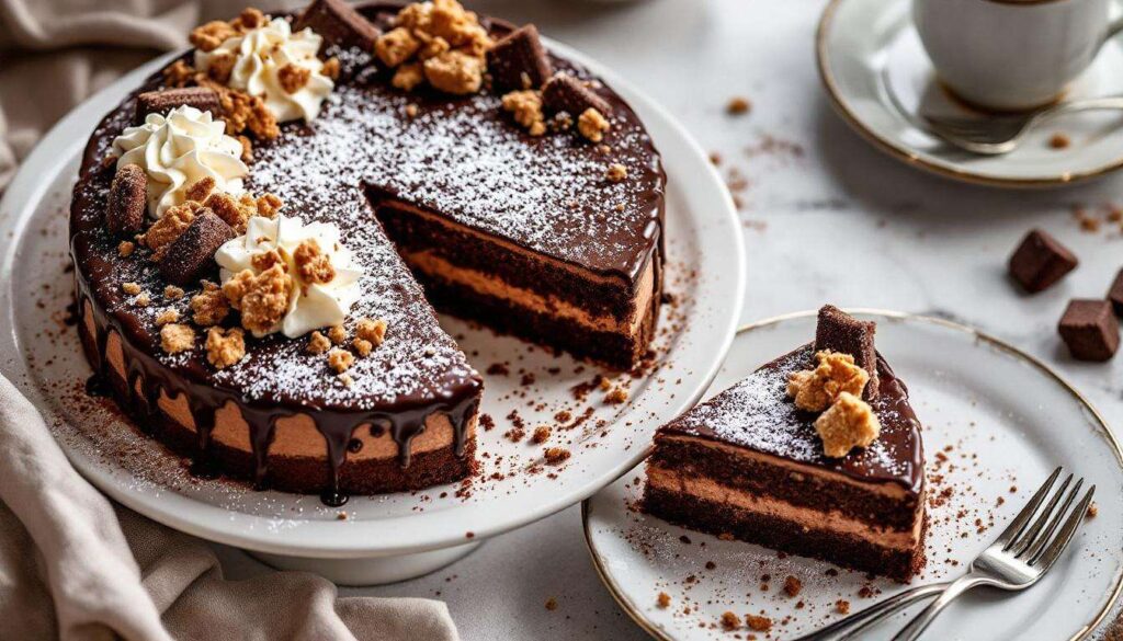 Kein Ofen nötig: Diese Schokoladentorte gelingt ohne Backen in 15 Minuten