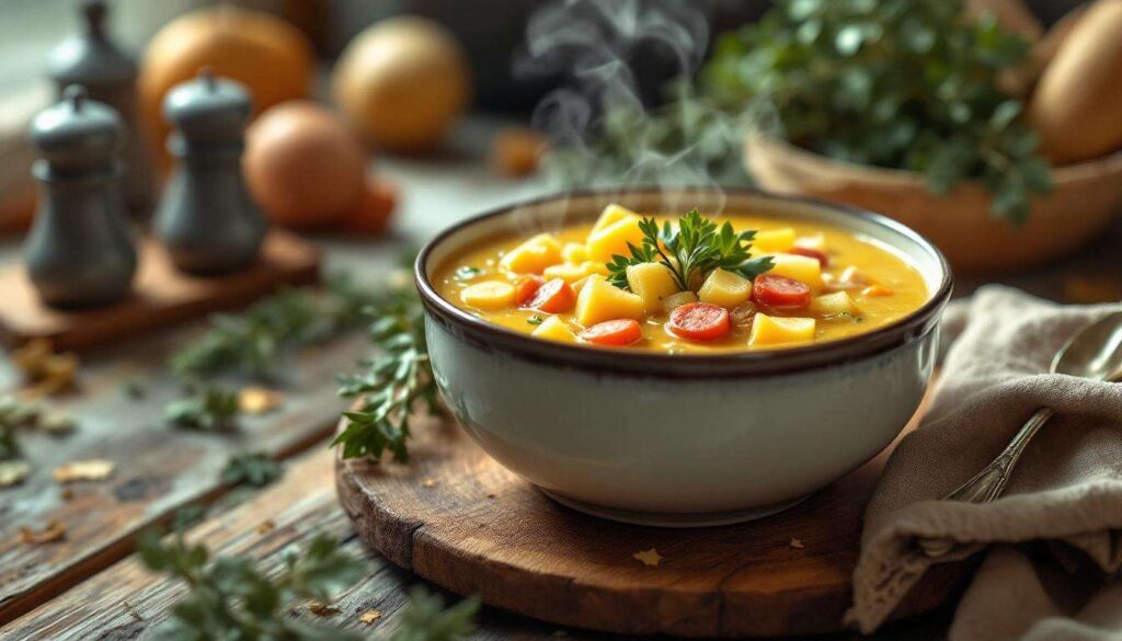 Kartoffelsuppe wie bei Oma: Dieses Rezept wärmt an kalten Märztagen von innen